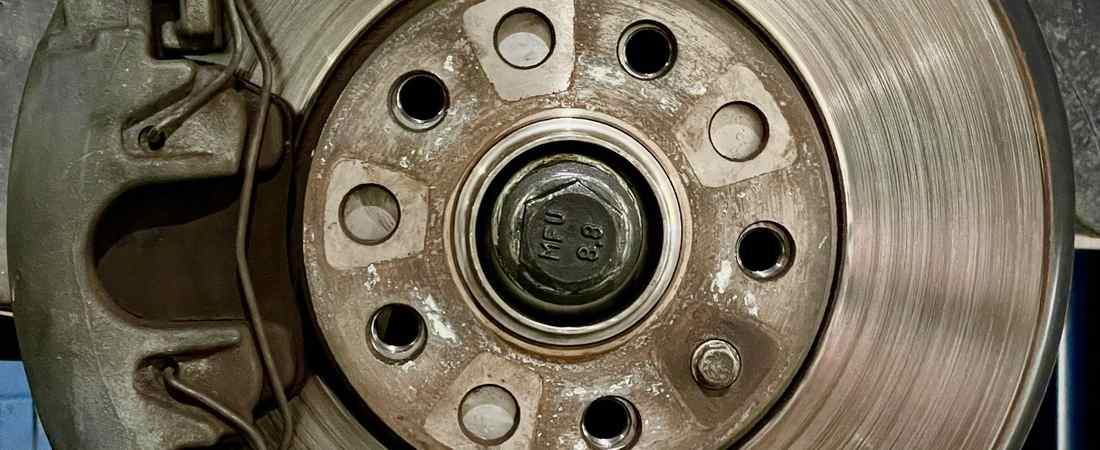 Worn Brake Pads